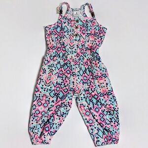 ✨ Carter’s Baby Girl Printed Romper – Size 3 Months ✨